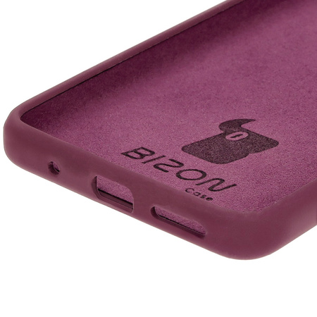 Silikonowe etui Bizon Soft Case do Motorola Moto G24 / G24 Power, ciemnofioletowe