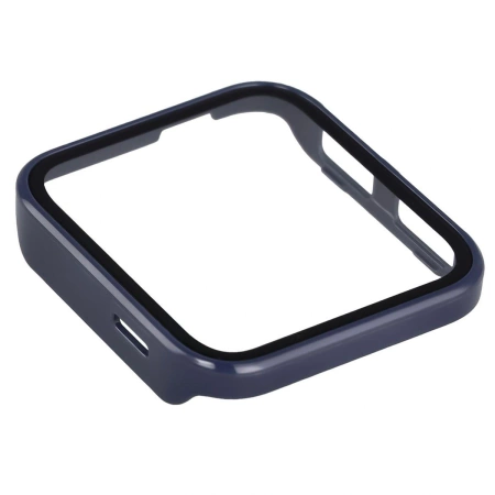 Etui ze szkłem do zegarka Bizon Case Watch Adamo do Garmin Venu X1, niebieskie