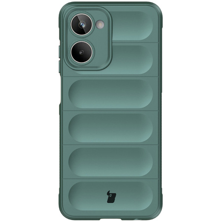 Pancerne etui Bizon Case Tur do Realme 10, ciemnozielone