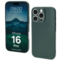 Etui Bizon Case Łupka do iPhone 16 Pro, zielone
