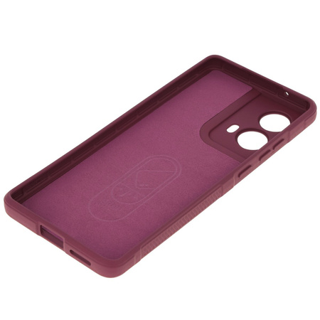Pancerne etui Bizon Case Tur do Motorola Moto G85 5G, ciemnofioletowe