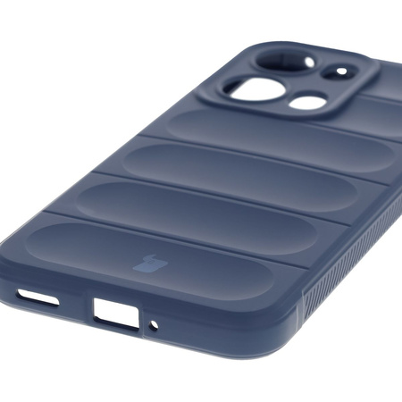 Pancerne etui Bizon Case Tur do Oppo Reno13 Pro, granatowe