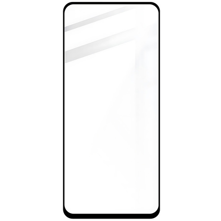 2x Szkło hartowane z ramką + szybka na aparat Bizon Edge 2 Pack do Motorola Moto G04/G24