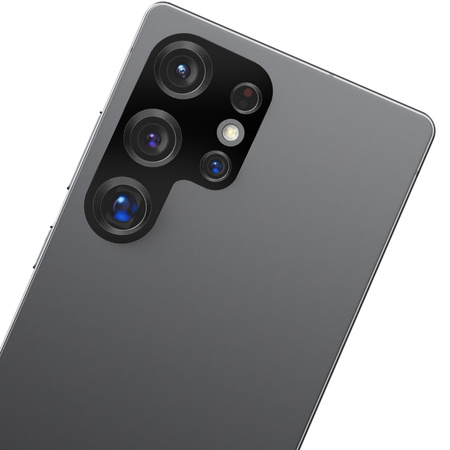 Szkło na aparat Bizon Glass Lens do Galaxy S25 Ultra, 2 sztuki