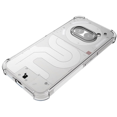 Etui + 2x szkło + obiektyw Bizon Case Clear Pack do Nothing Phone (2a), przezroczyste
