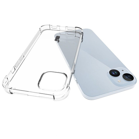 Etui Bizon Case Clear Pack do iPhone 15 Plus, przezroczyste