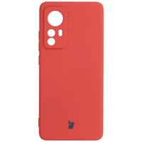 Etui Bizon Case Silicone do Xiaomi 12 / 12x, ciemny róż