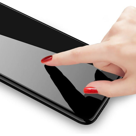 Szkło hartowane Bizon Glass Edge do Galaxy M53 5G, czarne