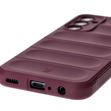 Pancerne etui Bizon Case Tur do Galaxy M34 5G, ciemnofioletowe