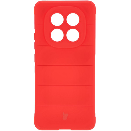 Pancerne etui Bizon Case Tur do Xiaomi Redmi Note 14 Pro Plus 5G, czerwone