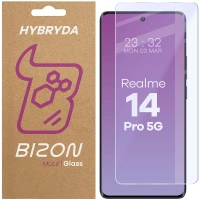 Elastyczne szkło hybrydowe Bizon Glass Mule do Realme 14 Pro 5G