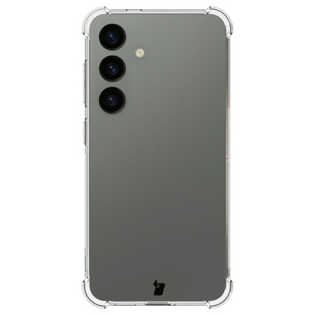 Etui + 2x szkło + obiektyw Bizon Case Clear Pack do Galaxy S24, przezroczyste