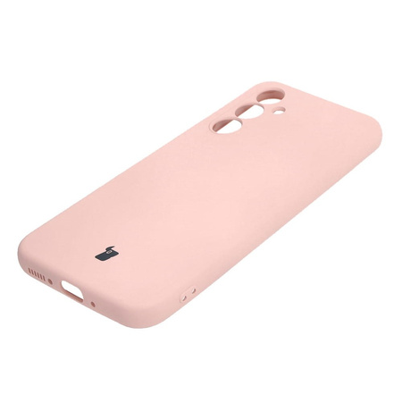 Etui Bizon Case Silicone do Galaxy A54 5G, jasnoróżowe