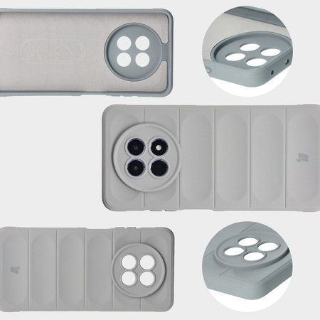 Pancerne etui Bizon Case Tur do Realme 12 / 12x, jasnoszare