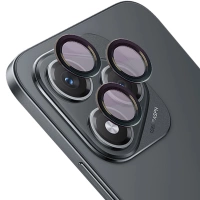 Szkło na aparat Bizon Glass Snap Lens do Honor 400 Lite 5G 1 zestaw, czarna ramka