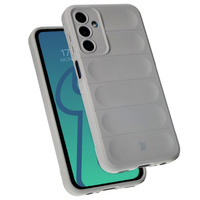 Pancerne etui Bizon Case Tur do Samsung Galaxy M15 5G, jasnoszare