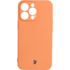 Etui Bizon Case Silicone do iPhone 13 Pro, pomarańczowe