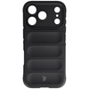 Pancerne etui Bizon Case Tur do iPhone 17 Pro, czarne