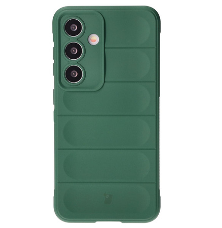 Pancerne etui Bizon Case Tur do Galaxy S24, ciemnozielone