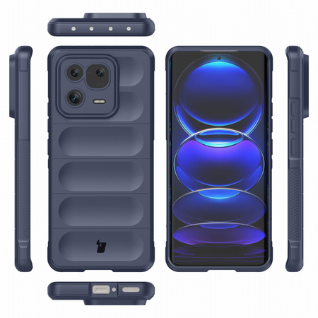 Pancerne etui Bizon Case Tur do Xiaomi 13 Pro, granatowe