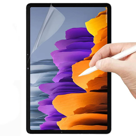 Folia imitująca papier Bizon Film Tab Papirus do Galaxy Tab S8/S7, 2 sztuki