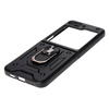 Etui Bizon Case Shield Ring do Samsung Galaxy Z Flip5, czarne