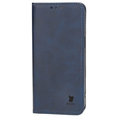 Etui z klapką Bizon Case Pocket Pro do iPhone 15 Pro Max, granatowe