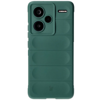 Pancerne etui Bizon Case Tur do Xiaomi Redmi Note 13 Pro+ 5G, ciemnozielone