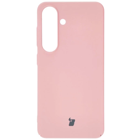 Etui Bizon Case Łupka do Galaxy S25, różowe