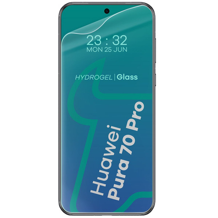 Folia hydrożelowa na ekran Bizon Glass Hydrogel Front do Huawei Pura 70 Pro / Pro+ / Ultra, 2 sztuki
