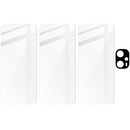 3x Szkło + szybka na aparat BIZON Clear 2 Pack do Xiaomi Poco F5
