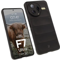 Pancerne etui Bizon Case Tur do Xiaomi Poco F7 Ultra, czarne