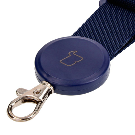 Smyczka do telefonu Bizon Accessories Leash Dragonfly, niebieska