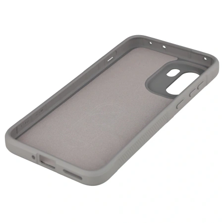 Pancerne etui Bizon Case Tur do OnePlus 15R, jasnoszare