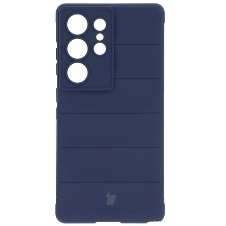 Pancerne etui Bizon Case Tur do Galaxy S25 Ultra, granatowe