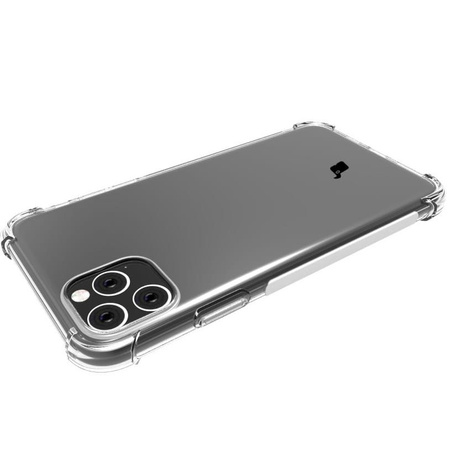 Etui + 2x szkło + obiektyw Bizon Case Clear Pack do iPhone 11 Pro, przezroczyste