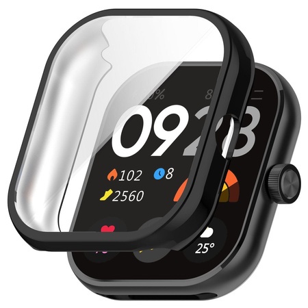 Etui Bizon Case Watch Felipe do Xiaomi Redmi Watch 4, czarne