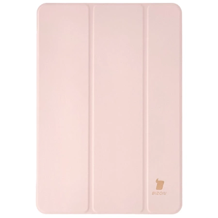 Etui z klapką Bizon Case Tab Clear Matt do Galaxy Tab S11, różowe