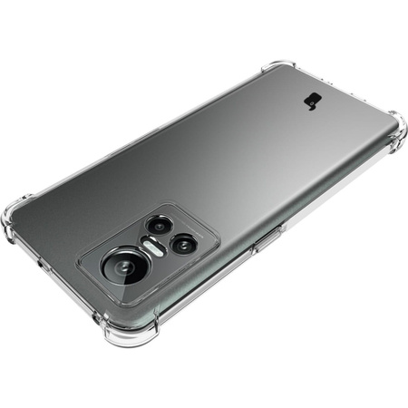 Etui + 2x szkło Bizon Case Clear Pack do Realme GT Neo 3, przezroczyste