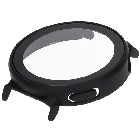 Etui ze szkłem do zegarka Bizon Case Watch Adamo do Huawei Watch GT 5 Pro 42 mm, czarne matowe