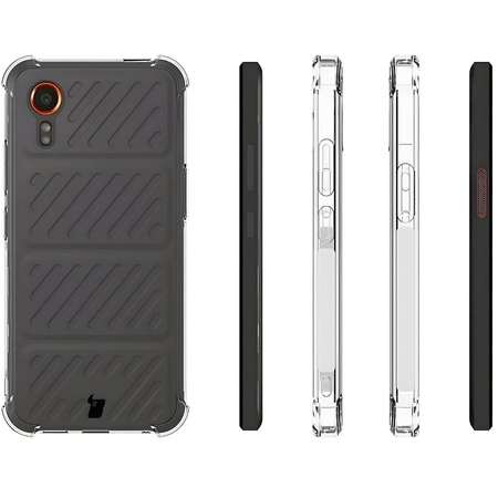 Elastyczne etui Bizon Case Salpa do Galaxy Xcover 7, przezroczyste