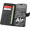 Etui z klapką Bizon Case Pocket do iPhone Air, czarne