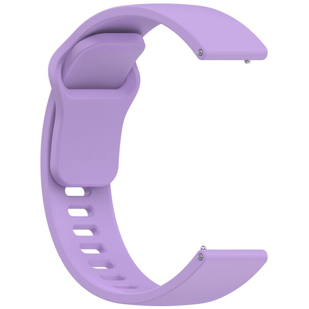 Silikonowy pasek Bizon Strap Watch Silicone do Xiaomi Redmi Watch 5 Lite / 5 Active, fioletowy