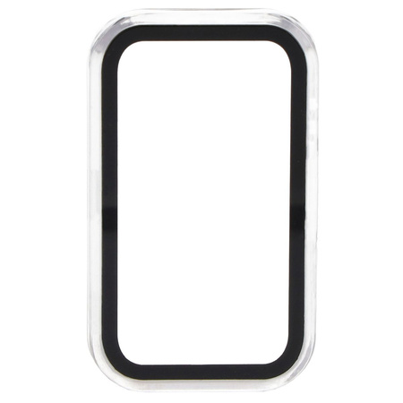 Etui Bizon Case Watch Adamo do Huawei Band 9 / Band 8, przezroczyste