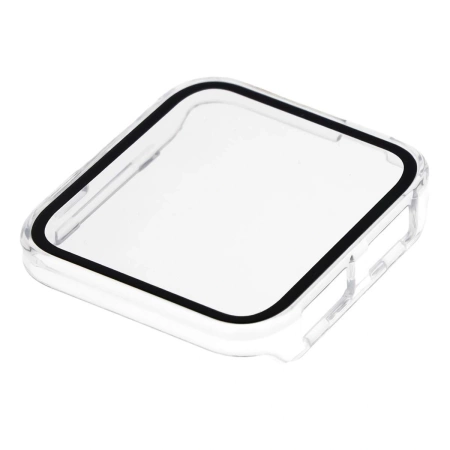 Etui ze szkłem do zegarka Bizon Case+Glass Watch do Garmin Venu X1, przezroczyste