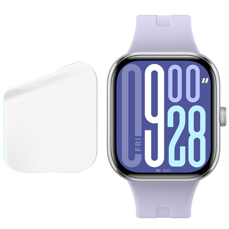 Folia hydrożelowa na ekran Bizon Glass Watch Hydrogel Duo do Xiaomi Redmi Watch 5, 2 sztuki