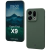 Etui Bizon Case Łupka do Oppo Find X9, zielone