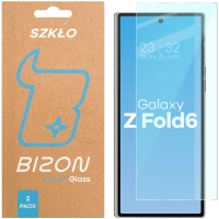 Szkło hartowane Bizon Glass Clear Duo do Galaxy Z Fold6, 2 sztuki