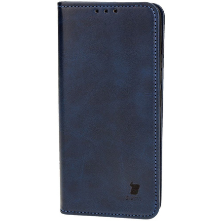 Etui z klapką Bizon Case Pocket Pro do Xiaomi Redmi Note 13 4G, granatowe