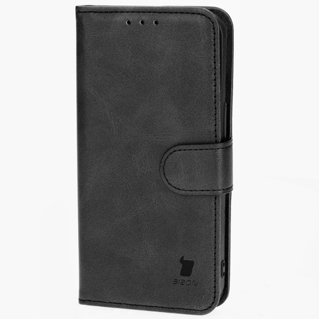 Etui z klapką Bizon Case Pocket do iPhone 13 Pro, czarne